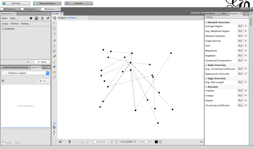 Collecting Twitter data with TAGs and exporting to Gephi – Doug Specht